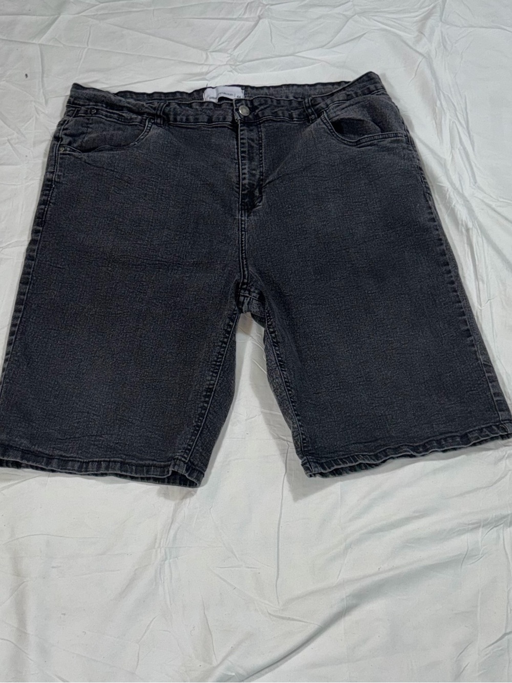 Paper Denim & Cloth Black Denim Jorts Men’s Size 44 Bermuda Jean Shorts Y17